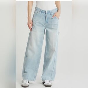 Re/Done Wide Leg Carpenter Jeans